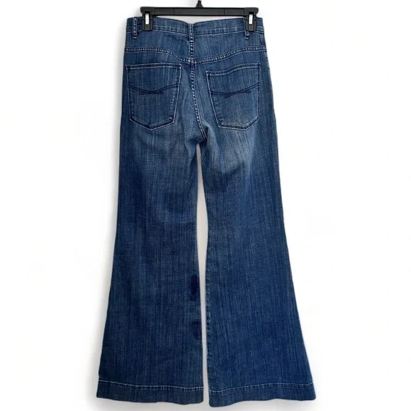 Authentic Gap 1969 Mid-Weight High Rise Trouser Jesns Women’s Size 2/26 - Picture 4 of 11